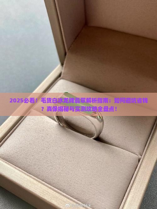 毛货白冰龙牌翡翠
