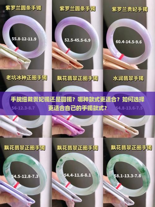 手腕细戴贵妃镯还是圆镯