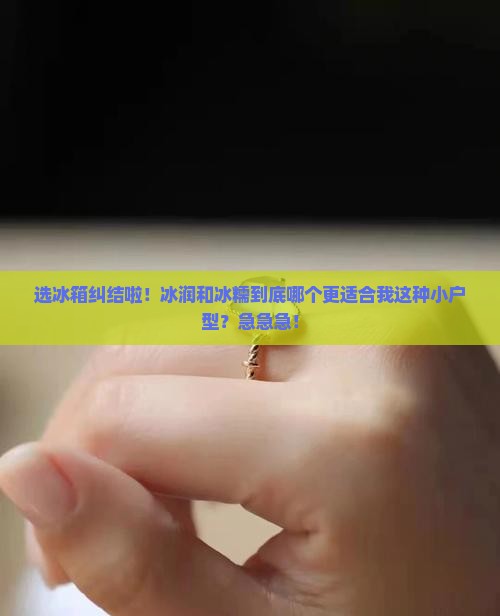 冰润和冰糯
