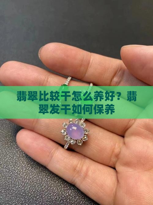 翡翠比较干怎么养