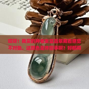 种老发蓝翡翠
