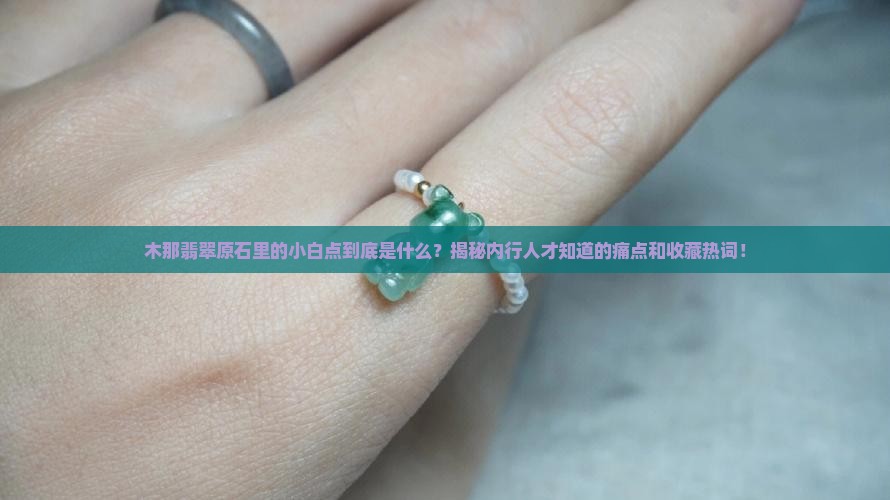 木那翡翠原石里的小白点
