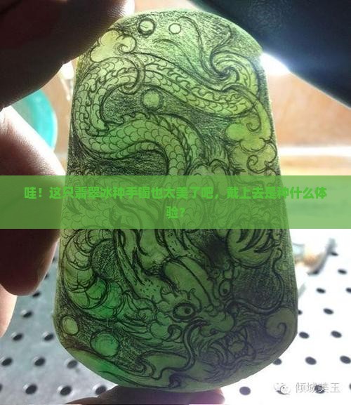 一只翡翠冰种手镯 一只翡翠冰种手镯