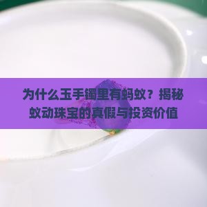 玉手镯有蚂蚁