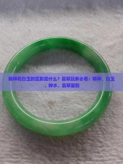 糯种和白玉的