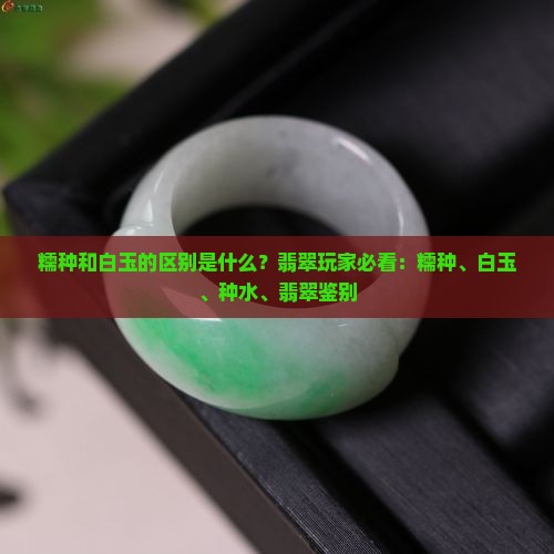 糯种和白玉的