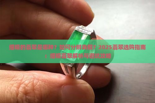 细糯的翡翠是哪种