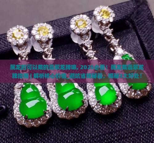 属龙的可以戴的翡翠龙牌嘛