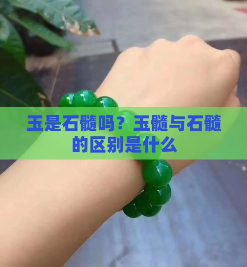 玉是石髓吗
