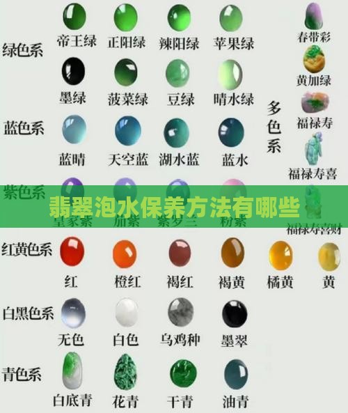翡翠泡水保养方法有哪些