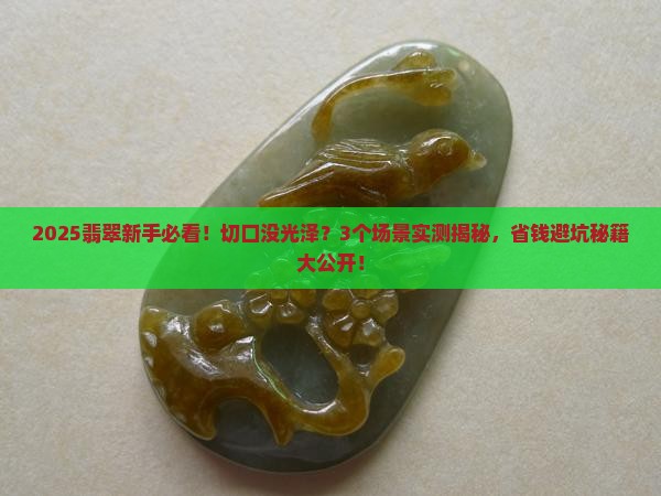 翡翠原石切口没有光泽怎么回事儿