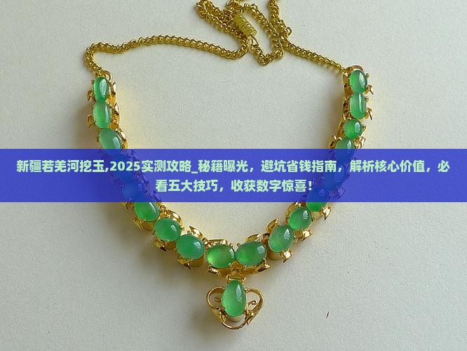 新疆若羌河挖玉