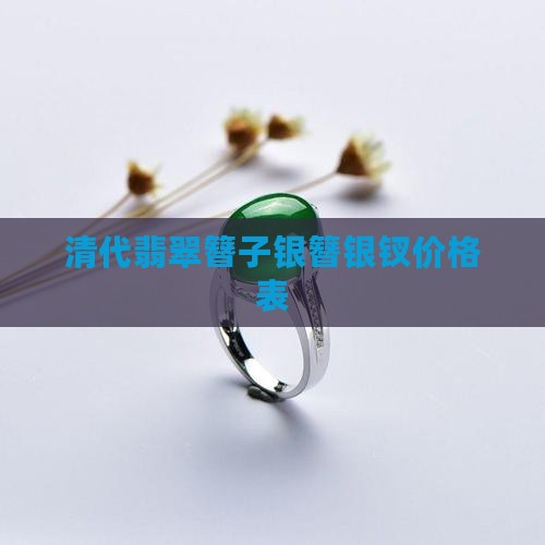 翡翠银钗价格表