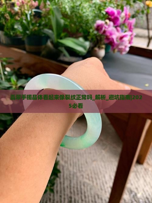 翡翠手镯晶体看起来像裂纹正常吗