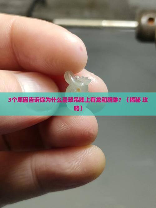 翡翠吊牌上有龙和貔貅有什么意思