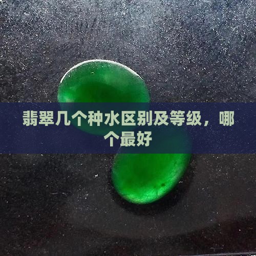 翡翠几个种水