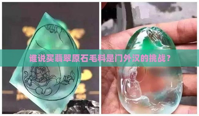 买翡翠原石毛料