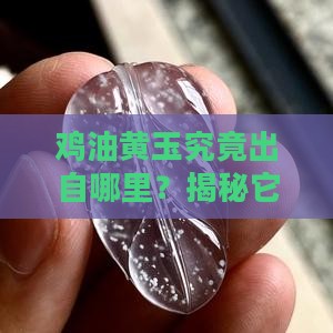 鸡油黄玉在什么地方出土的