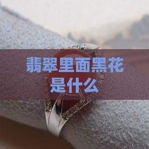翡翠里面有黑花是什么