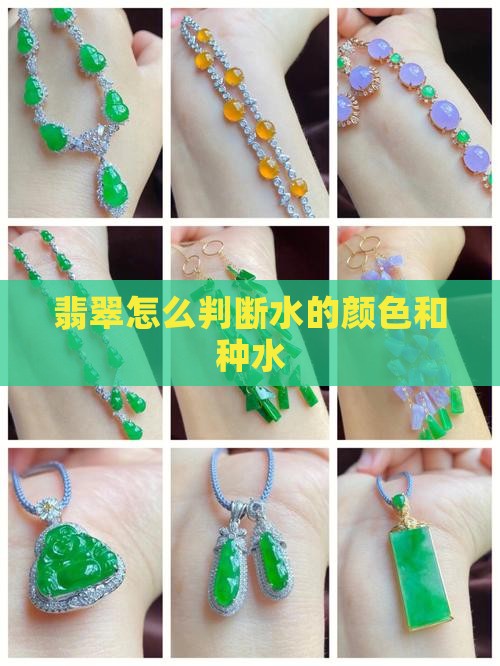 翡翠怎么看种水的颜色