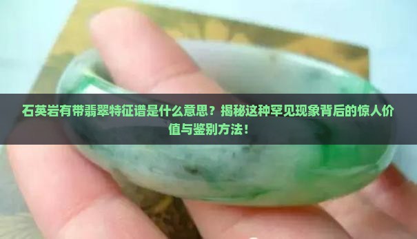 石英岩有带翡翠特征谱是什么意思