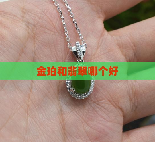 金珀和翡翠哪个好