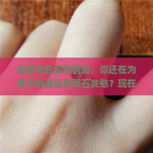 翡翠毛石采购网站