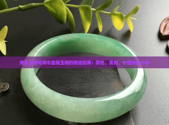 绿色玉镯与浅水蓝绿玉镯的挑选指南：颜色、质地、价值对比分析