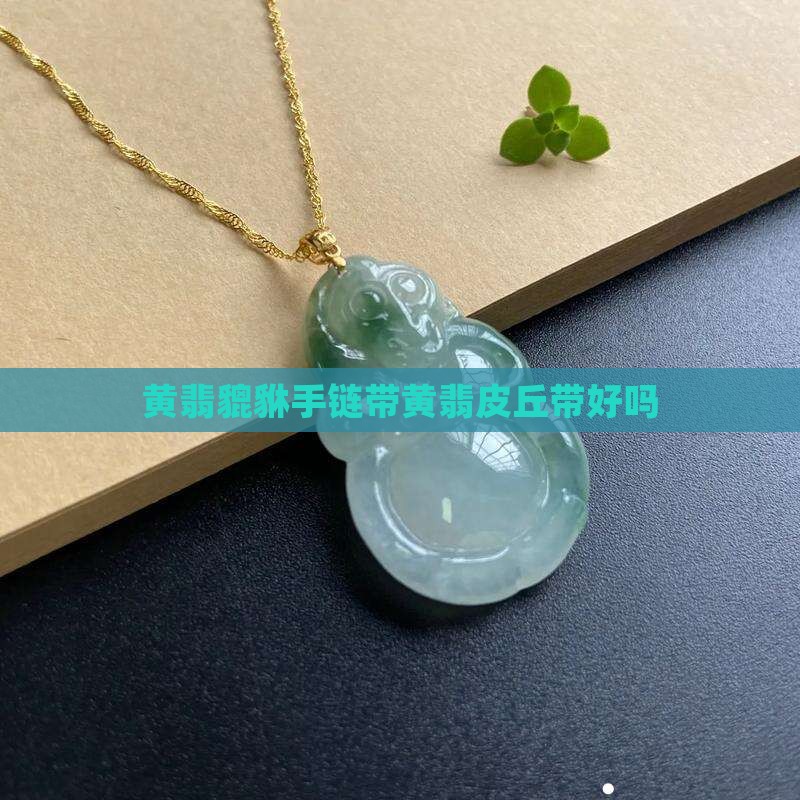 带黄翡皮丘带好不