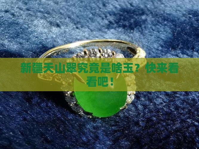 新疆天山翠属于什么玉