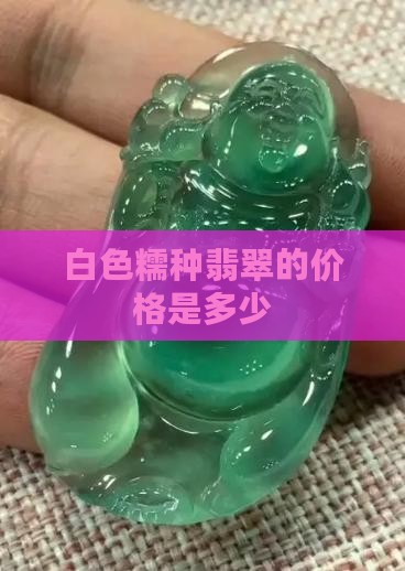 糯化种白色翡翠多少钱 糯化种白色翡翠多少钱