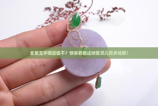 全紫的玉手镯值钱吗