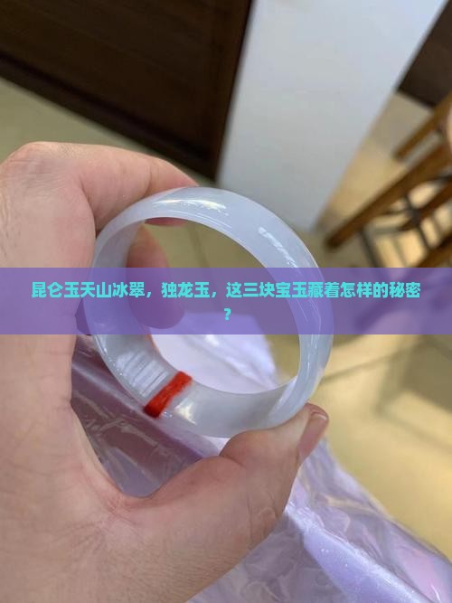 昆仑玉天山冰翠独龙玉