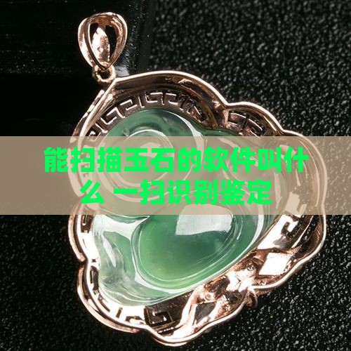 能扫描玉石的软件叫什么