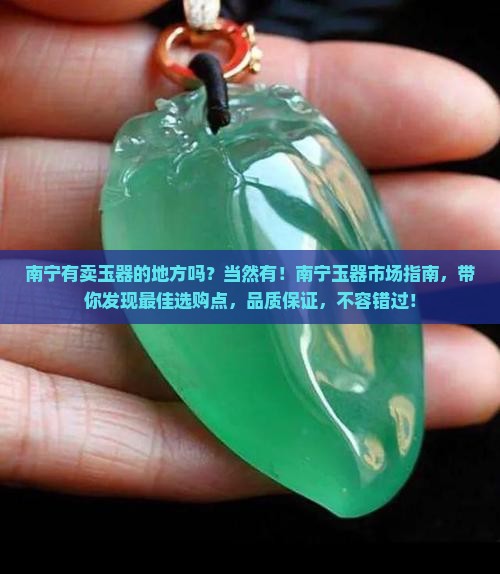 南宁有卖玉器的地方吗