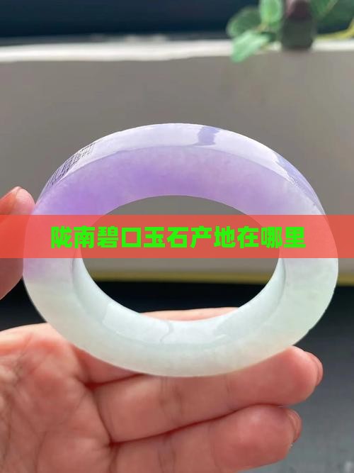 碧口附近有玉石吗在哪里