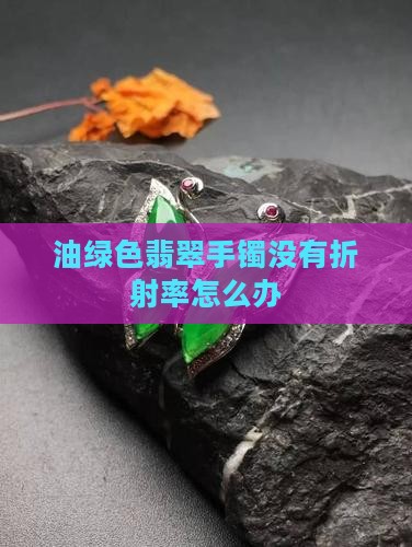 油绿色翡翠手镯没有折射率怎么办