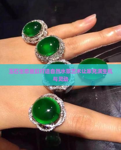 玉石生态鱼缸