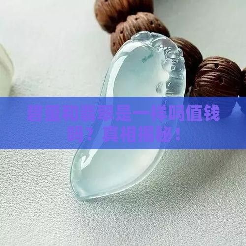 碧玺和翡翠是一样吗值钱吗 碧玺和翡翠是一样吗值钱吗