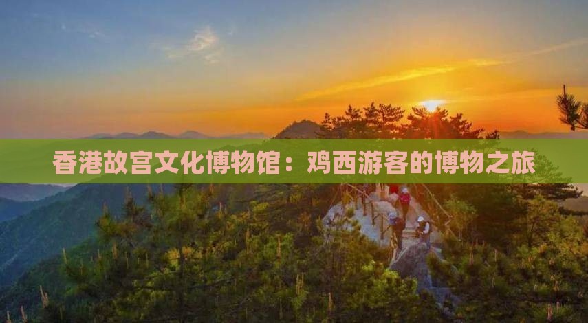 香港故宫文化博物馆：鸡西游客的博物之旅