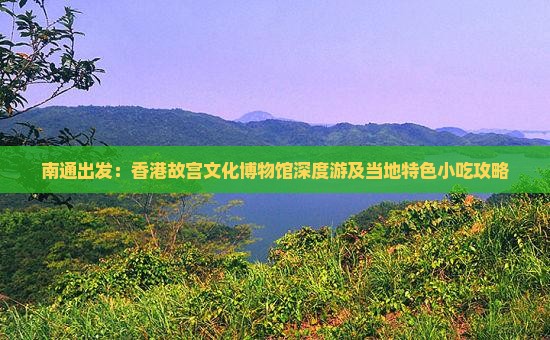 南通出发：香港故宫文化博物馆深度游及当地特色小吃攻略