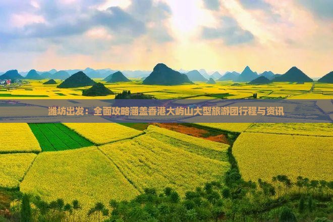 潍坊出发：全面攻略涵盖香港大屿山大型旅游团行程与资讯