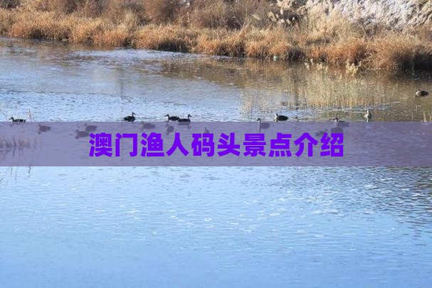 澳门渔人码头景点介绍