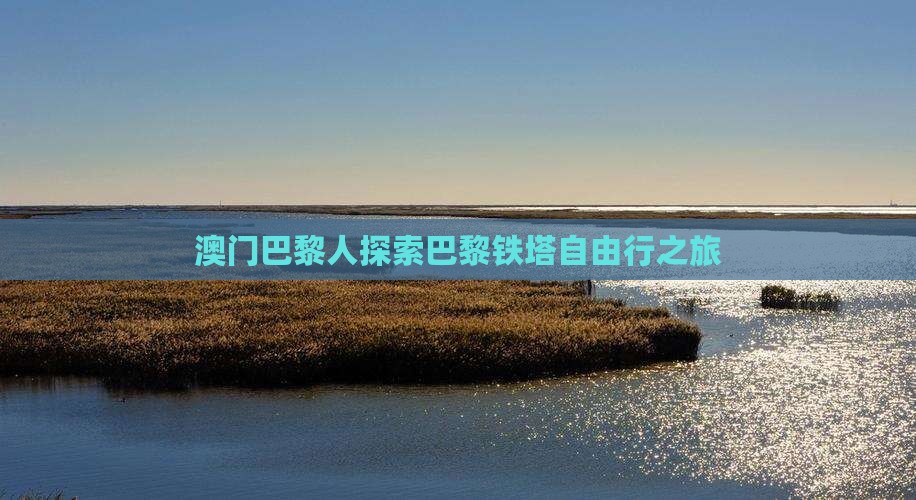 澳门巴黎人探索巴黎铁塔自由行之旅