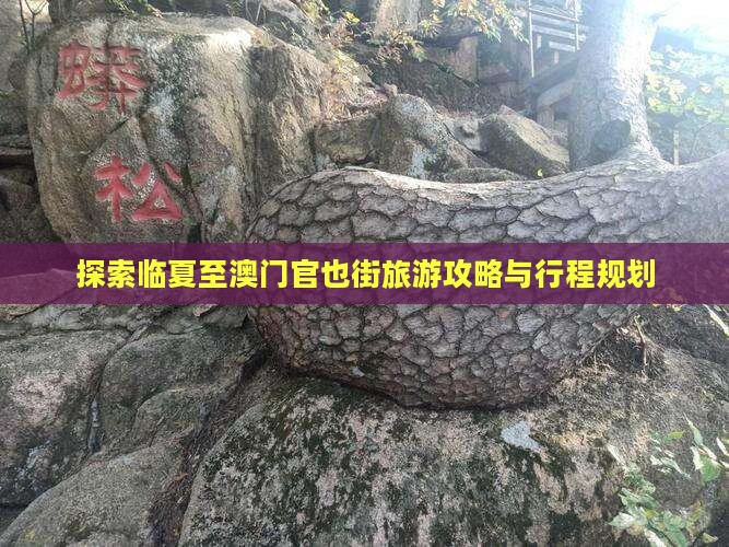 探索临夏至澳门官也街旅游攻略与行程规划