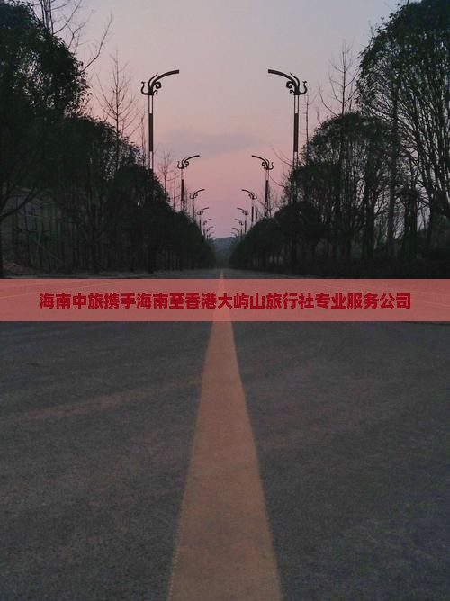 海南中旅携手海南至香港大屿山旅行社专业服务公司