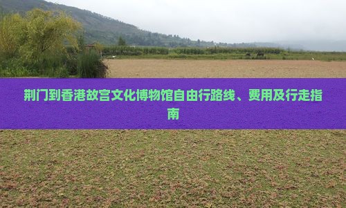 荆门到香港故宫文化博物馆自由行路线、费用及行走指南