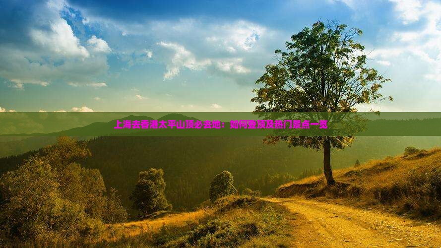 上海去香港太平山顶必去地:如何登顶及热门景点一览 上海去香港太平山顶必去地:如何登顶及热门景点一览