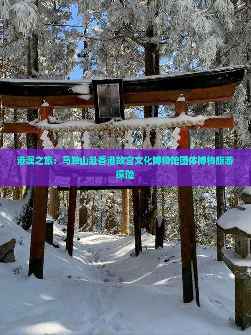 港澳之旅：马鞍山赴香港故宫文化博物馆团体博物旅游探险