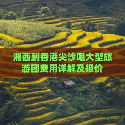 湘西到香港尖沙咀大型旅游团费用详解及报价
